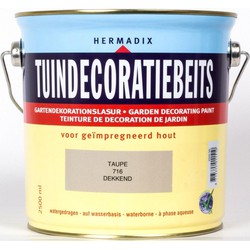 Hermadix Tuindecoratiebeits 716 taupe 2500 ml