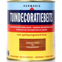 Hermadix Tuindecoratiebeits 761 zweeds rood 750 ml