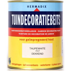 Hermadix Tuindecoratiebeits 717 taupe white 750 ml