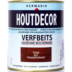 Hermadix Houtdecor 651 teak 750 ml