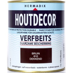 Hermadix Houtdecor 610 bruin 750 ml