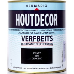 Hermadix Houtdecor 620 zwart 750 ml