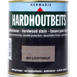 Hermadix Hardhoutbeits 462 licht grijs 750 ml