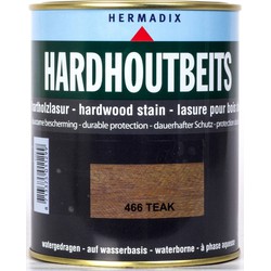 Hermadix Hardhoutbeits 466 teak 750 ml