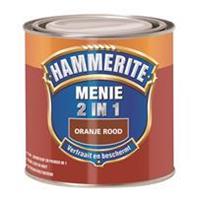 Hammerite menie 2 in 1 oranjerood 250 ml