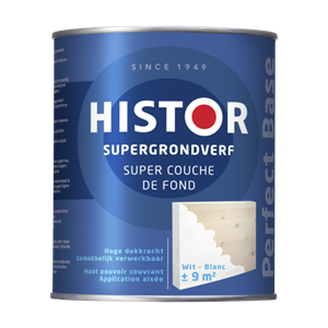 Histor Perfect Base Supergrondverf 0,25 liter Wit