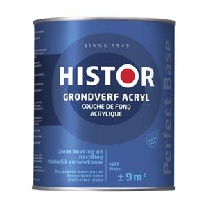 Histor Perfect Base Grondverf Acryl Wit 250ml