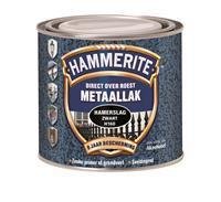 Hammerite Direct over Roest metaallak hamerslag wit 250 ml