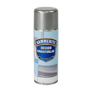 Hammerite radiatorlak spuitbus silver design 400 ml