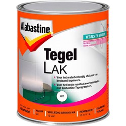 Alabastine tegellak wit 1 l