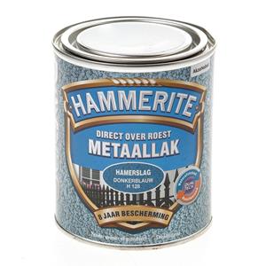 Hammerite hamerslag h128 donkerblauw 750 ml