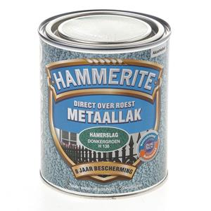 Hammerite hamerslag h138 donkergroen 750 ml