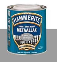Hammerite Direct over Roest metaallak zijdeglans zilvergrijs 750 ml