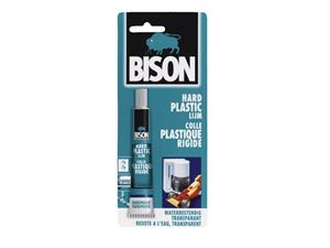 Bison hard plastic lijm 25 ml