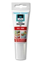 Bison siliconenkit glas transparant hang-statube 60 ml