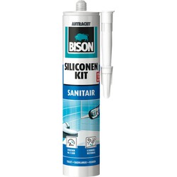 Bison siliconenkit antraciet koker 300 ml