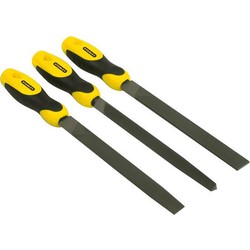 Stanley 0-22-464 3delige Set Vijlen Halfzoet 200mm