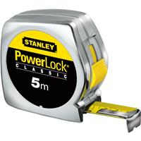 Bandmaß Powerlock Länge 5m extra-starkes Band verchr. Metallgehäuse Stanley - Stanley BLACK&DECKER DEUTSCHLAND