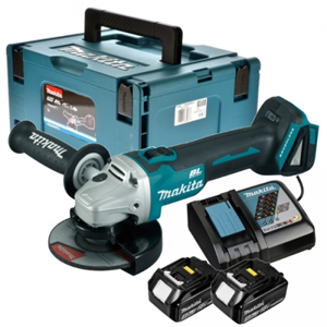 Makita Accu-haakse slijpmachine 18 V / 5,0 Ah