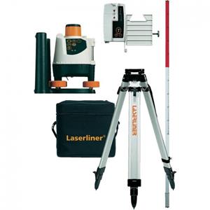 Laserliner BeamControl-Master 120 laser Set met statief en ontvanger