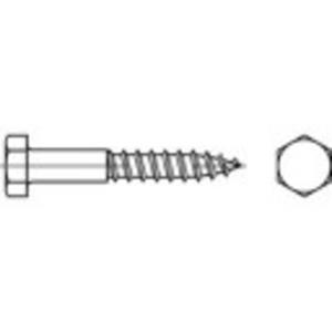 Zeskantbouten 10 mm 220 mm Buitenzeskant (inbus) DIN 571 Staal galvanisch verzinkt 25 stuks toolcraft 109214