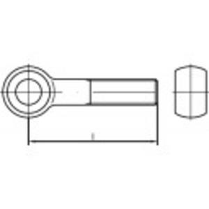 toolcraft Oogbouten M8 140 mm DIN 444 Staal 25 stuks