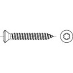 Ingelaste plaatschroeven 4.8 mm 22 mm Kruiskop Philips DIN 7983 Staal galvanisch verzinkt 100 stuks toolcraft 145439