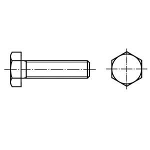 Zeskantbouten M18 90 mm Buitenzeskant (inbus) DIN 933 RVS A4 1 stuks