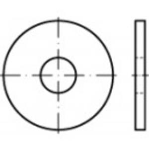 toolcraft 107062 Onderlegringen Binnendiameter: 11 mm DIN 440 Staal verzinkt 100 stuks