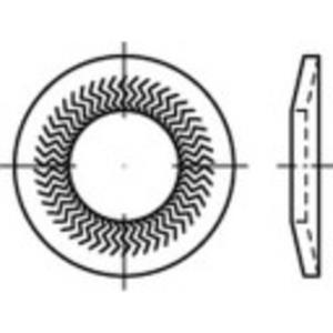 159413 Grendelschijven Binnendiameter: 6 mm Verenstaal verzinkt 250 stuks