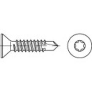 Zelfborende schroeven 3.5 mm 13 mm Torx DIN 7504 Staal galvanisch verzinkt 1000 stuks toolcraft 141538