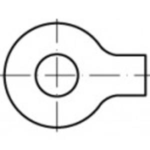 toolcraft 104590 Onderlegringen met doeken Binnendiameter: 10.5 mm DIN 93 Staal galvanisch verzinkt 100 stuks