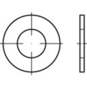 toolcraft 159262 Onderlegringen Binnendiameter: 21 mm Staal galvanisch verzinkt 100 stuks