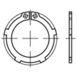 toolcraft 135187 Zekeringsringen Binnendiameter: 23.2 mm Buitendiameter: 34 mm DIN 983 Verenstaal 500 stuks