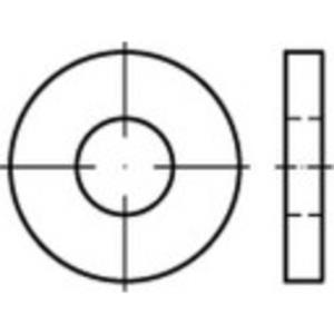 toolcraft 140956 Onderlegringen Binnendiameter: 28 mm DIN 7349 Staal 10 stuks