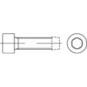 toolcraft Tapbouten M6 40 mm Binnenzeskant (inbus) DIN 7500 Staal galvanisch verzinkt 250 stuks