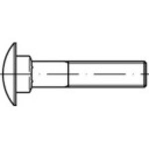 Slotbout M12 75 mm Vierkant DIN 603 RVS A4 1 stuks