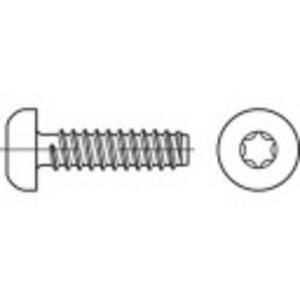 Cilinderkop schroeven 5.5 mm 32 mm Torx ISO 14585 Staal galvanisch verzinkt 250 stuks toolcraft 149562