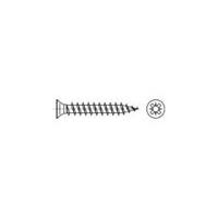 Senkschrauben 3mm 12mm Kreuzschlitz Pozidriv Stahl galvanisch verzinkt, gelb chromatisiert 10