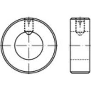 toolcraft 112384 Stelringen Buitendiameter: 16 mm M4 DIN 705 Staal 25 stuks