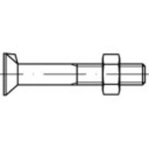 toolcraft Verzonken schroeven met neus M16 75 mm Buitenzeskant (inbus) DIN 604 Staal 25 stuks