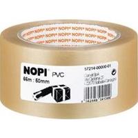 Nopi PVC 57214-00000-01 Pakband Transparant (l x b) 66 m x 50 mm 1 stuk(s)
