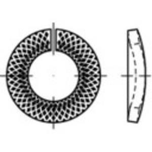 toolcraft Sperrkantringe Innen-Durchmesser: 18mm Federstahl verzinkt 150St.