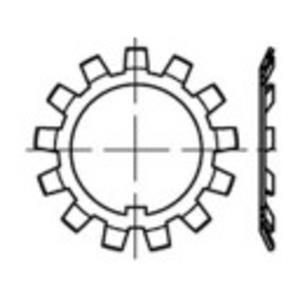 toolcraft 137829 Stelmoeren Binnendiameter: 130 mm Buitendiameter: 175 mm DIN 5406 Staal 5 stuks