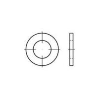 toolcraft Unterlegscheiben Innen-Durchmesser: 26mm DIN 7989 Edelstahl A4 25St.
