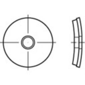 toolcraft Dichtscheiben Innen-Durchmesser: 16mm Edelstahl A2 1000St.