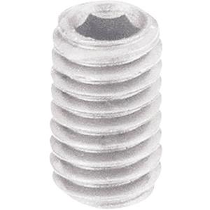 toolcraft Gewindestift M5 6mm Polyamid 10St.