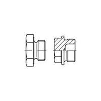 toolcraft Sluitschroeven M38 Buitenzeskant (inbus) DIN 7604 Staal 10 stuks