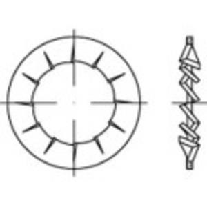 TOOLCRAFT 138472 Lamellenschijven Binnendiameter: 5.3 mm DIN 6798 Verenstaal Galvanisch verzinkt 500 stuk(s)