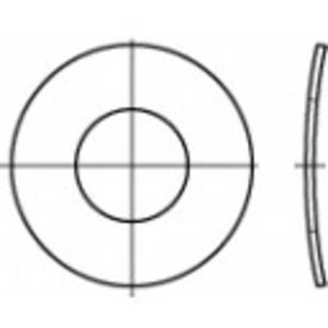 toolcraft 105917 Veerschijven Binnendiameter: 5.3 mm DIN 137 Verenstaal verzinkt 100 stuks